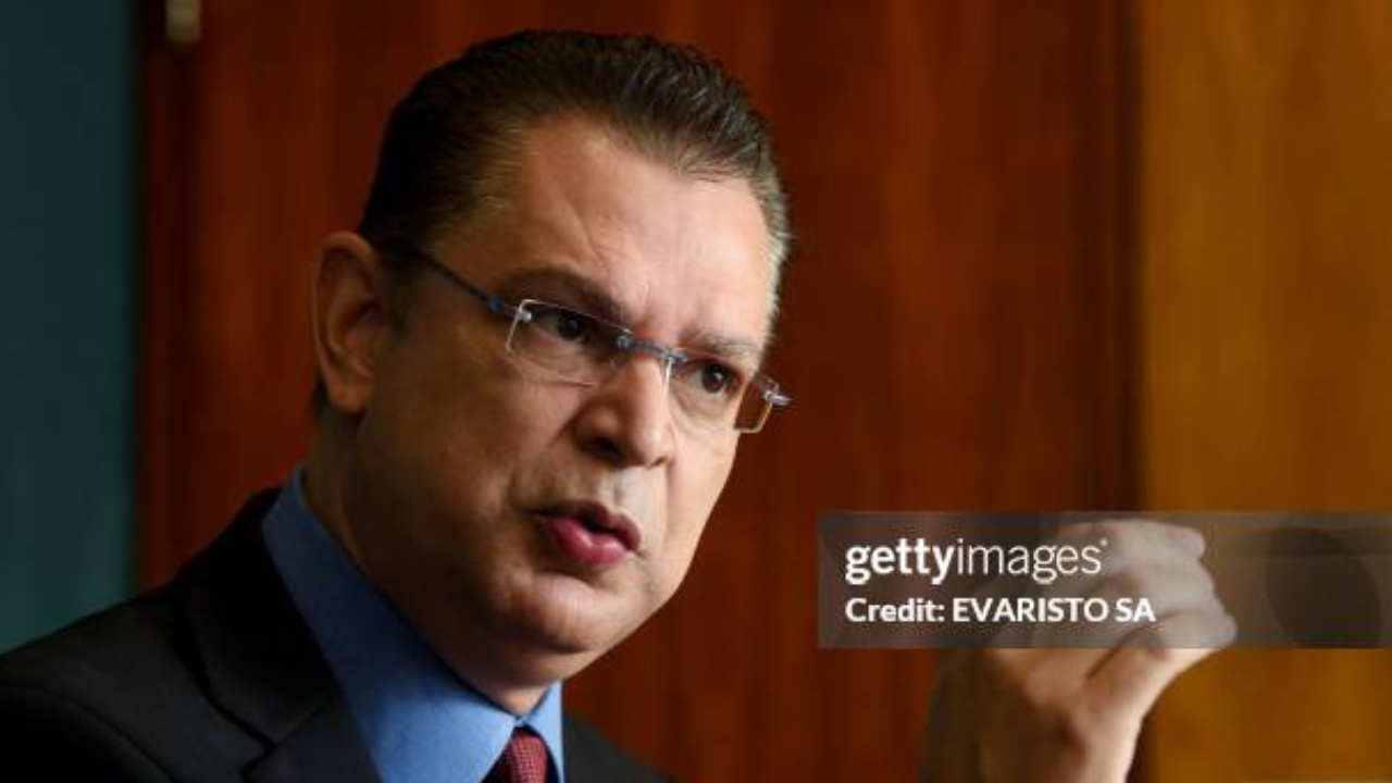 Sóstenes Cavalcante, deputado e líder do PL na Câmara | Reprodução/Evaristo Sa/AFP/Getty Images Embed